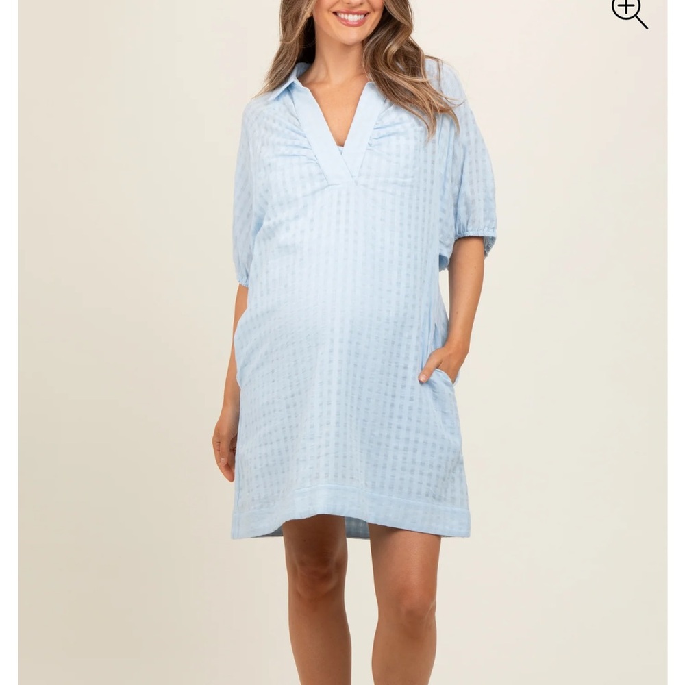 Maternity Blue Women's dress